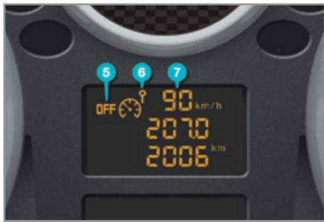 PEUGEOT 207 CC Phase 3 (2012-2015) - Affichages au combiné - 1