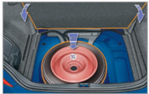 PEUGEOT 207 CC Phase 3 (2012-2015) - Remise en place de la roue - 1