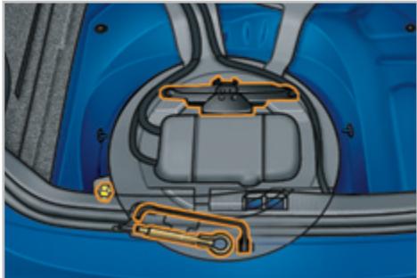 PEUGEOT 207 CC Phase 3 (2012-2015) - Accès aux outillages - 1