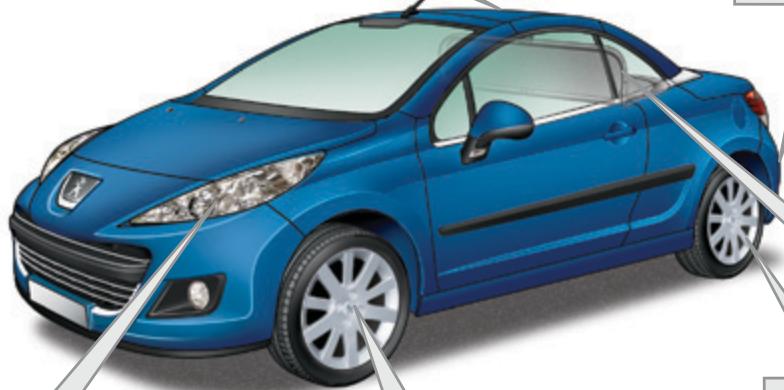 PEUGEOT 207 CC Phase 3 (2012-2015) - Toit escamotable - 1