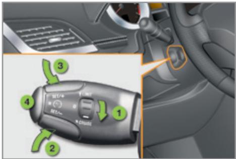 PEUGEOT 207 CC Phase 3 (2012-2015) - Régulateur de vitesse "CRUISE - 1