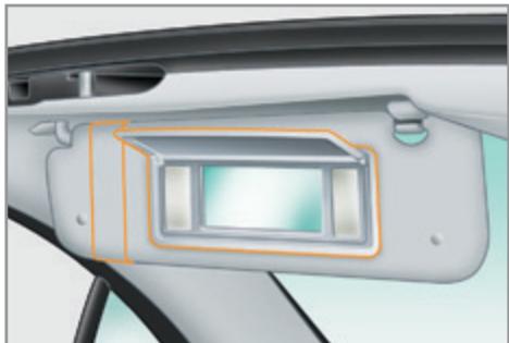 PEUGEOT 207 CC Phase 3 (2012-2015) - Pare-soleil - 1
