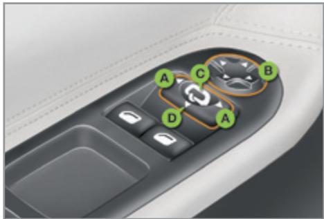 PEUGEOT 207 CC Phase 3 (2012-2015) - Réglage des rétroviseurs extérieurs - 1