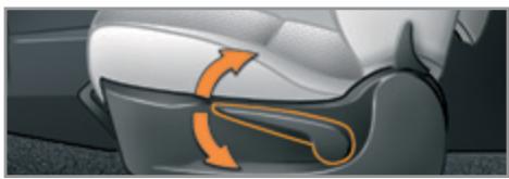 PEUGEOT 207 CC Phase 3 (2012-2015) - Réglage de l'inclinaison du dossier - 4