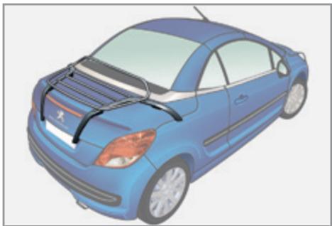 PEUGEOT 207 CC Phase 3 (2012-2015) - Porte-bagages de COFFRE - 1