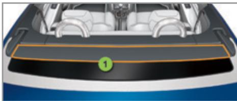 PEUGEOT 207 CC Phase 3 (2012-2015) - Précautions à prendre avant toute manœuvre du toit - 1