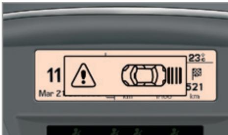 PEUGEOT 207 CC Phase 3 (2012-2015) - AIDE graphique et SONORE au stationnement arrière - 3