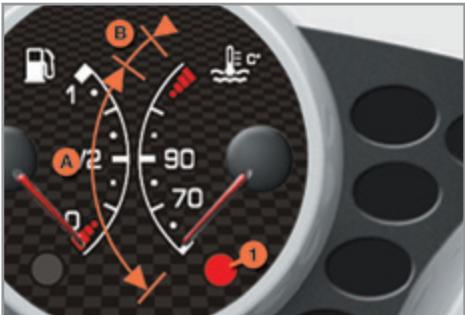PEUGEOT 207 CC Phase 3 (2012-2015) - Indicateur de température du liquide de refroidissement - 1