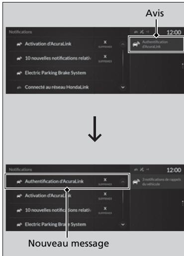 Acura RDX (2019) - Messages Acuralink - 1