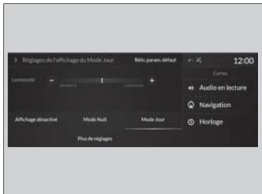 Acura RDX (2019) - Modifier la luminosité de l'écran - 1