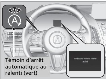 Acura RDX (2019) - Arrêt automatique au ralenti - 1