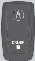 Acura RDX (2019) - Système de mémorisation de la position de conduite - 2