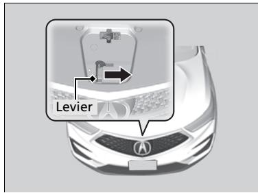 Acura RDX (2019) - Ouverture du capot - 2