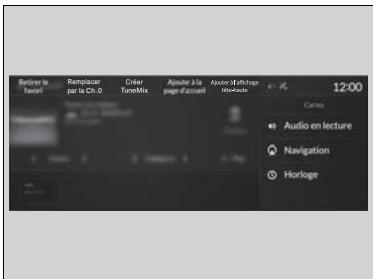 Acura RDX (2019) - ■ Programmation multicanal favorite (pour les canaux de musique seulement) - 1