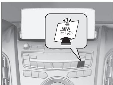 Acura RDX (2019) - Bouton de désembueur de lunette/retroviseurs extérieurs chauffants - 1