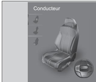 Acura RDX (2019) - Interface de commande des sièges* - 1