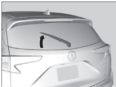 Acura RDX (2019) - Remplacement du balai d'essuie-glace de lunette en caoutchouc - 1