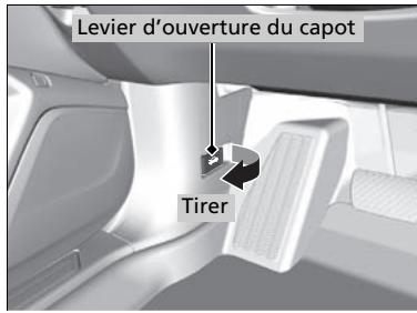 Acura RDX (2019) - Ouverture du capot - 1