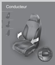 Acura RDX (2019) - Interface de commande des sièges* - 2