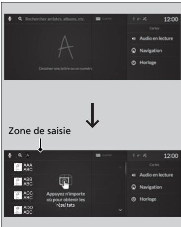 Acura RDX (2019) - Écran de recherche - 1