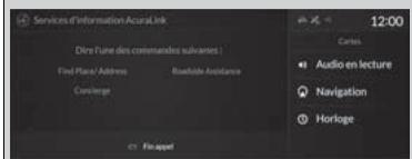 Acura RDX (2019) - Assistance d'un/une téléphoniste - 2