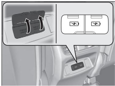 Acura RDX (2019) - Chargeur USB - 2