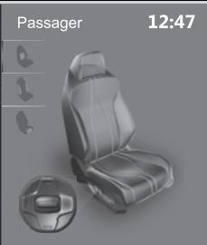 Acura RDX (2019) - Interface de commande des sièges* - 3