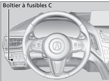 Acura RDX (2019) - Boitier à fusibles interieur de type C - 1