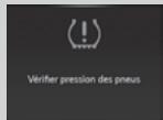 Acura RDX (2019) - Écran d'affichage de la pression des pneus - 2