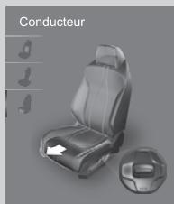Acura RDX (2019) - Interface de commande des sièges* - 3
