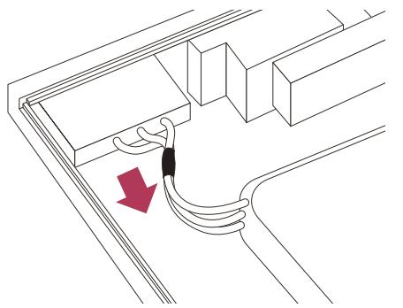 SUBARU Forester (2008-2010) Système audio et de navigation - Retirez le cable pour débrancher la batterie. - 1