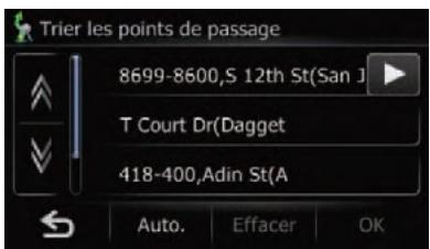 SUBARU Forester (2008-2010) Système audio et de navigation - Touchez [Trier]. - 1