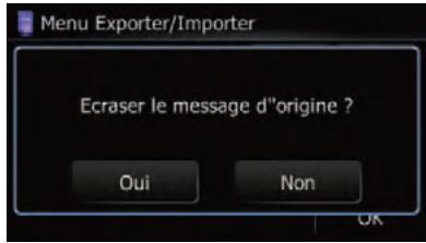 SUBARU Forester (2008-2010) Système audio et de navigation - Touchez [Importer] en regard de "Favoris". - 1