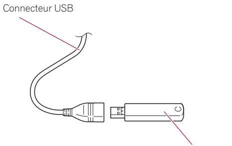 SUBARU Forester (2008-2010) Système audio et de navigation - Branchement d'un périphérique de stockage USB - 1