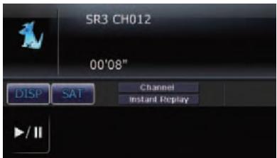 SUBARU Forester (2008-2010) Système audio et de navigation - Utilisation de la fonction "Instant Replay" - 1