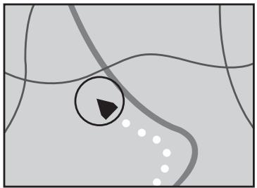 SUBARU Forester (2008-2010) Système audio et de navigation - Mise en correspondance avec la carte - 2