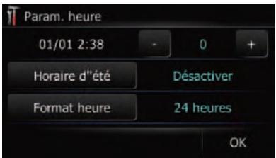 SUBARU Forester (2008-2010) Système audio et de navigation - Modification des réglages généraux pour les fonctions de navigation - 2