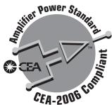 SUBARU Forester (2008-2010) Système audio et de navigation - \section*{Caracteristiques CEA2006} - 1