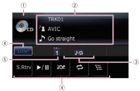SUBARU Forester (2008-2010) Système audio et de navigation - Changement du mode de réception - 1