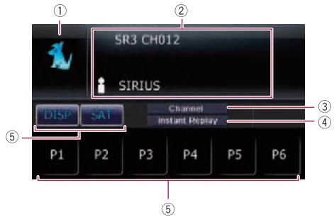SUBARU Forester (2008-2010) Système audio et de navigation - - Touchez de manière répétée pour régler le mode de selection du canal désiré. - 1