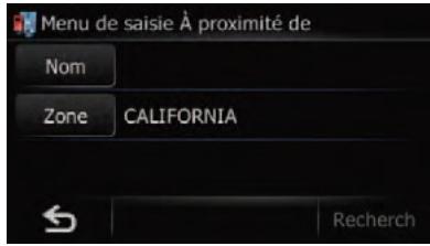 SUBARU Forester (2008-2010) Système audio et de navigation - Touchez [A proximé de la ville]. - 1