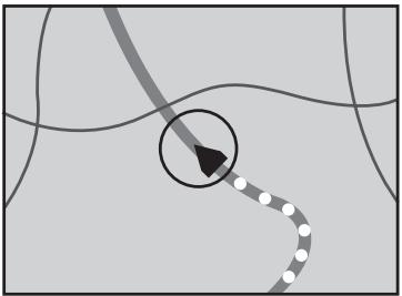 SUBARU Forester (2008-2010) Système audio et de navigation - Mise en correspondance avec la carte - 1