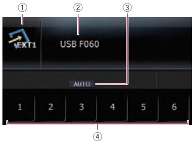 SUBARU Forester (2008-2010) Système audio et de navigation - Lecture de l'écran - 1