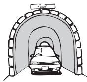 SUBARU Forester (2008-2010) Système audio et de navigation - Lorsque le positionnement par GPS est impossible - 1