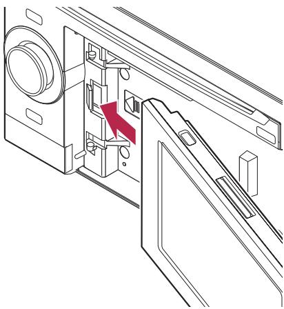 SUBARU Forester (2008-2010) Système audio et de navigation - Comment utiliser le pérophérique amovible - 1