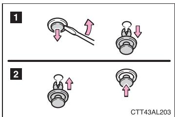 TOYOTA Matrix (2012) - Dépose et installation du clip de fixation de la doublure d'aile - 1