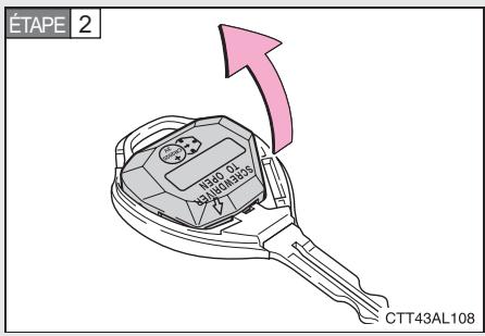 TOYOTA Matrix (2012) - Remplacement de la pile - 2