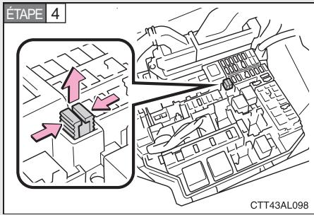 TOYOTA Matrix (2012) - Vérification et remplacement des fusibles - 3