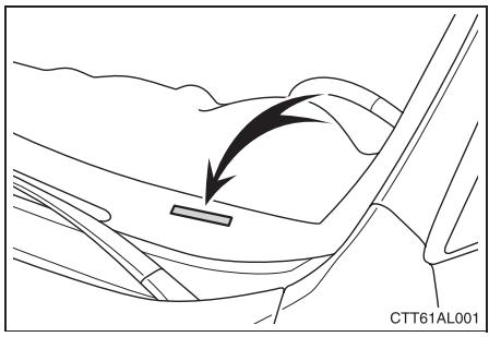 TOYOTA Matrix (2012) - Numéro d'identification du vehicule - 1
