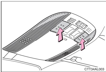 TOYOTA Matrix (2012) - Éclairages individuels - 1